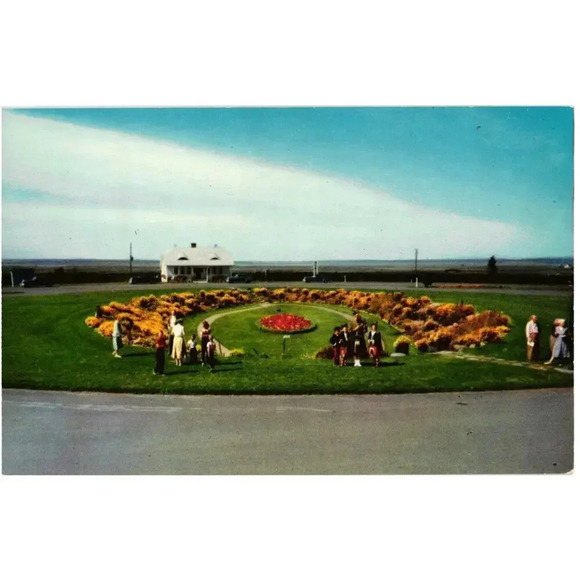 American Vintage Other - Amherst Nova Scotia Canada Gardens Lawns & Information Bureau Route 2 Postcard